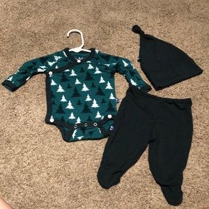 Kickee Pants kimono set